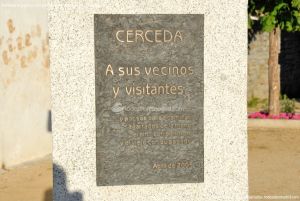 Foto Escultura homenaje Cerceda 1