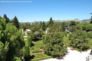 Foto Palacio Real. Jardines de Sabatini 1