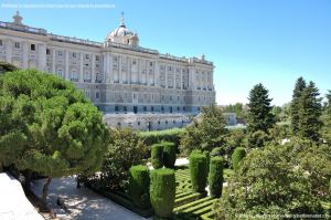 Foto Palacio Real. Jardines de Sabatini 3