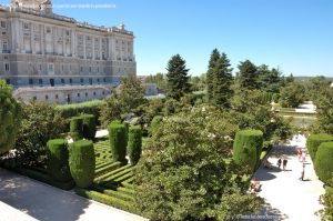 Foto Palacio Real. Jardines de Sabatini 5