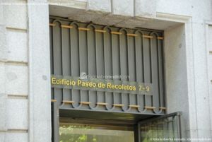 Foto Edificio Paseo de Recoletos