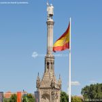 Foto Bandera de España en la Plaza de Colón 3