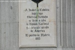 Foto Escultura a Isabel la Católica de Madrid 3
