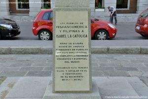 Foto Escultura a Isabel la Católica en Nuevos Ministerios 2