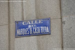 Foto Calle del Marqués de Casa Riera 1
