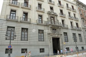 Foto Ministerio de Economía y Hacienda en la Calle Alcalá 10