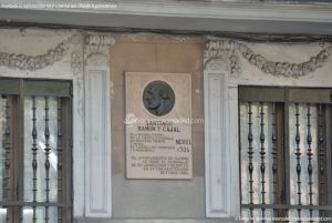 Foto Placa Santiago Ramón y Cajal 1