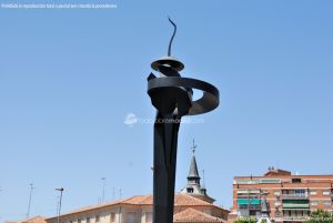 Foto Escultura Don Quijote en Vía Complutense 4
