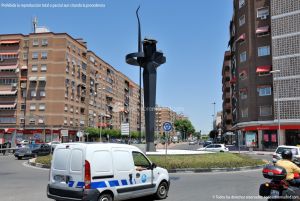 Foto Escultura Don Quijote en Vía Complutense 11