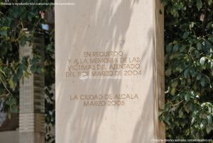 Foto Escultura Homenaje a las Víctimas del 11M de Alcala de Henares 6