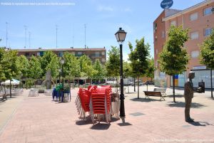 Foto Escultura a los encierros de Móstoles 1