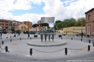 Foto Escultura Plaza Mayor de Leganes 3