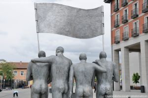 Foto Escultura Plaza Mayor de Leganes 10