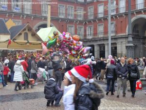 Foto Plaza Mayor de Madrid en Navidad 5