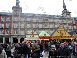 Foto Plaza Mayor de Madrid en Navidad 6
