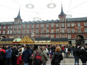 Foto Plaza Mayor de Madrid en Navidad 7