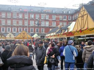 Foto Plaza Mayor de Madrid en Navidad 9