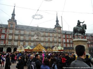 Foto Plaza Mayor de Madrid en Navidad 10