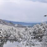 Foto Valle de La Barranca (Navacerrada) durante una nevada 61
