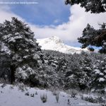Foto Valle de La Barranca (Navacerrada) durante una nevada 108